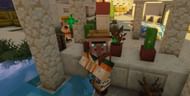Fishermen will buy fish in return for emeralds (Image via Minecraft)